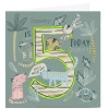 Kids Card Factory Personalised Emma Valenghi 5th Birthday Card