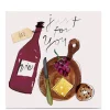 Card Factory Personalised Emma Valenghi Card - Wine & Cheese