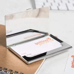 Card Factory Personalised Engraved Business Card Holder