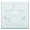 Card Factory Personalised Engraved Glass Token - Star Teacher