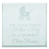 Card Factory Personalised Engraved Glass Token - First Mother's Day