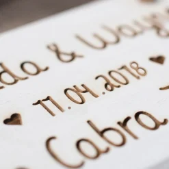 Outlet Personalised Engraved Hanging White Wooden Sign Personalised Canvas & Wall Art|Personalised Engraved Gifts