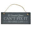 Sale Personalised Engraved Hanging Slate Sign - If They Can't Fix It, No One Can Personalised Jewellery And Keepsakes|Personalised Canvas & Wall Art
