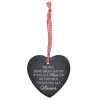 Outlet Personalised Engraved Heart Shaped Slate Hanging Keepsake - The Best Thing Personalised Jewellery And Keepsakes|Personalised Canvas & Wall Art