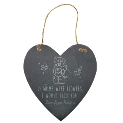 Outlet Personalised Engraved Medium Me to You Hanging Heart Slate - If Mums Were Flowers Personalised Jewellery And Keepsakes|Personalised Canvas & Wall Art