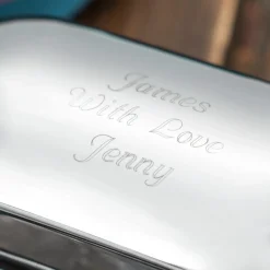 Card Factory Personalised Engraved Personalised Cufflinks Box