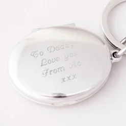 Online Personalised Engraved Photo Key Ring Personalised Jewellery And Keepsakes|Personalised Engraved Gifts