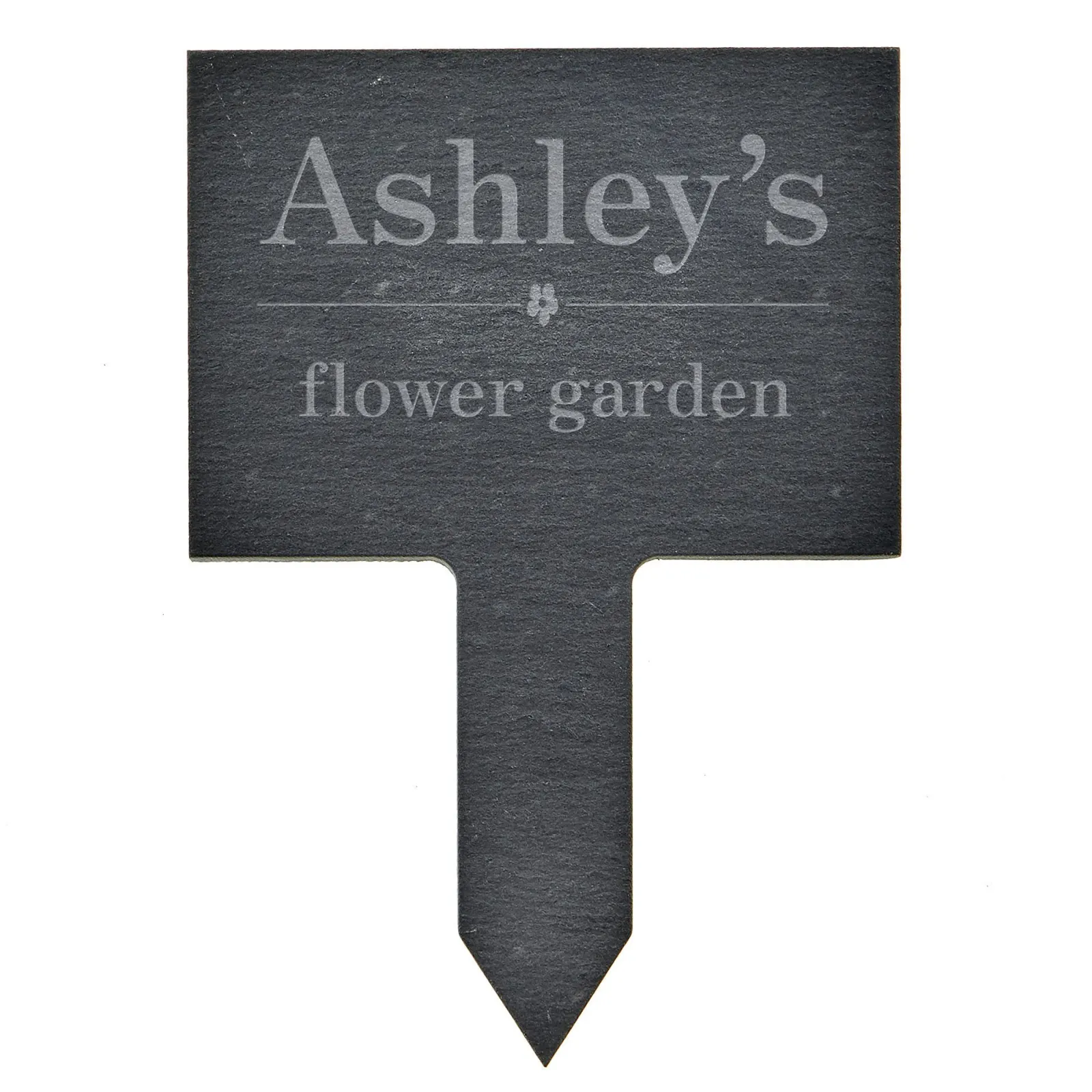 Card Factory Personalised Engraved Slate Plant Marker