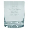 New Personalised Engraved Stern Whisky Glass Personalised Glasses|Personalised Engraved Gifts