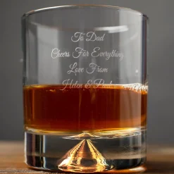New Personalised Engraved Stern Whisky Glass Personalised Glasses|Personalised Engraved Gifts