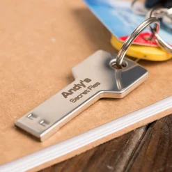 Hot Personalised Engraved USB Key - Any Message Personalised Jewellery And Keepsakes|Personalised Engraved Gifts