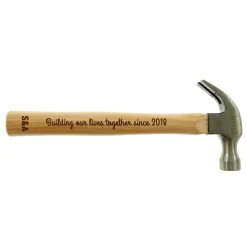 Clearance Personalised Engraved Wooden Hammer Personalised Jewellery And Keepsakes|Personalised Engraved Gifts