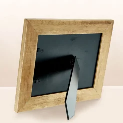 Outlet Personalised Engraved Wooden Picture Frame - Wedding, Names & Date Floral Design Personalised Engraved Gifts|Photo Frames