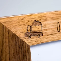 Hot Personalised Engraved Wooden Photo Frame - Vehicles Kids Personalised Engraved Gifts|Photo Frames