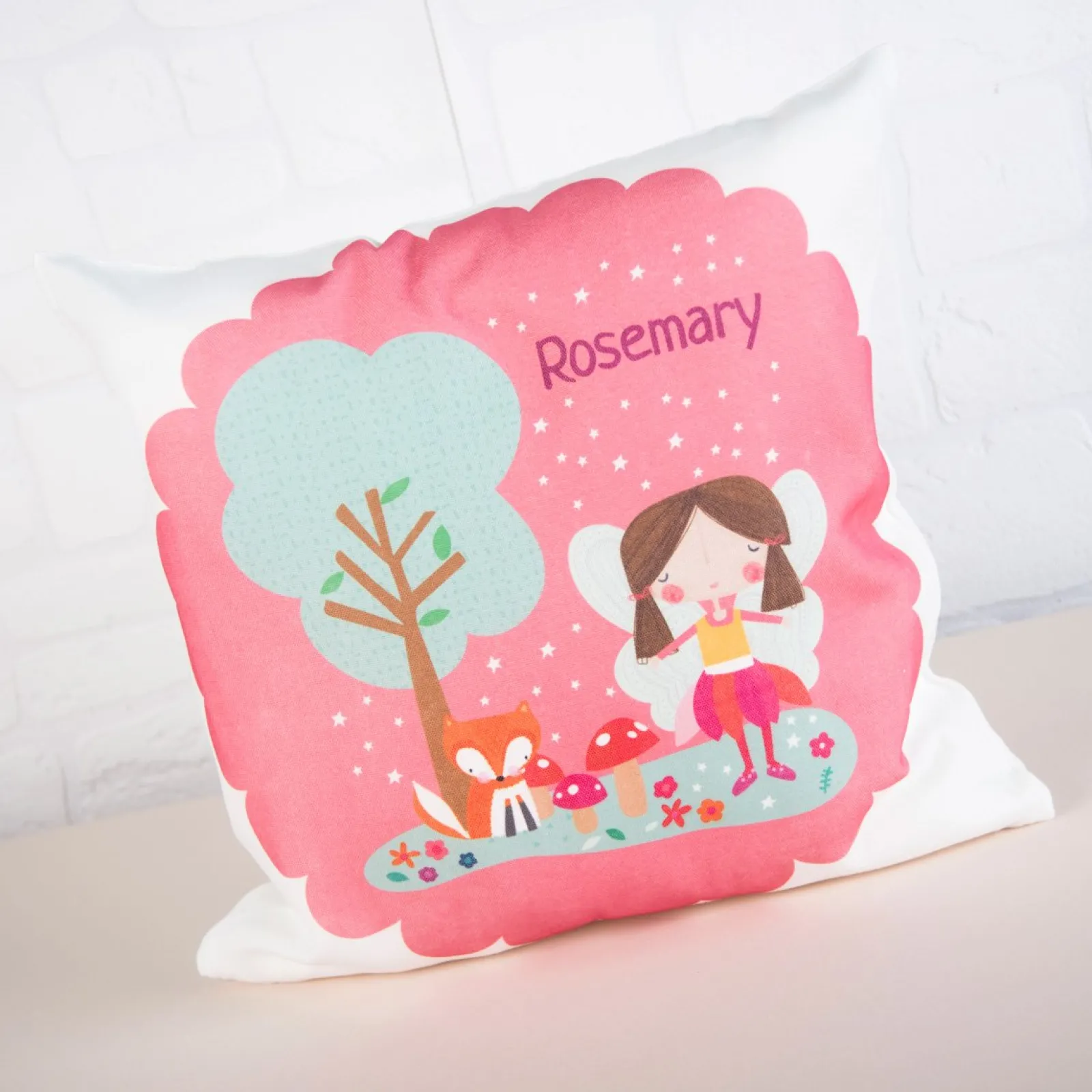 Kids Card Factory Personalised Fairy Cushion