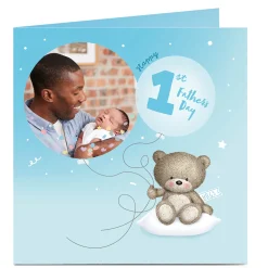 Sale Personalised Father's Day Hugs Photo Card - 1st Father's Day Father's Day|Photo