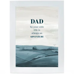 Outlet Personalised Father's Day Print - Life Is Always An Adventure Personalised Canvas & Wall Art|Photo Prints & Wall Art