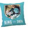 Clearance Personalised Father's Day Photo Cushion - King Of The Sofa Personalised Cushions|Photo Gifts