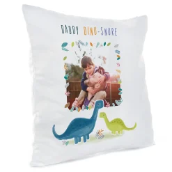 Best Personalised Father's Day Photo Cushion - Daddy Dino-Snore Personalised Cushions|Photo Gifts