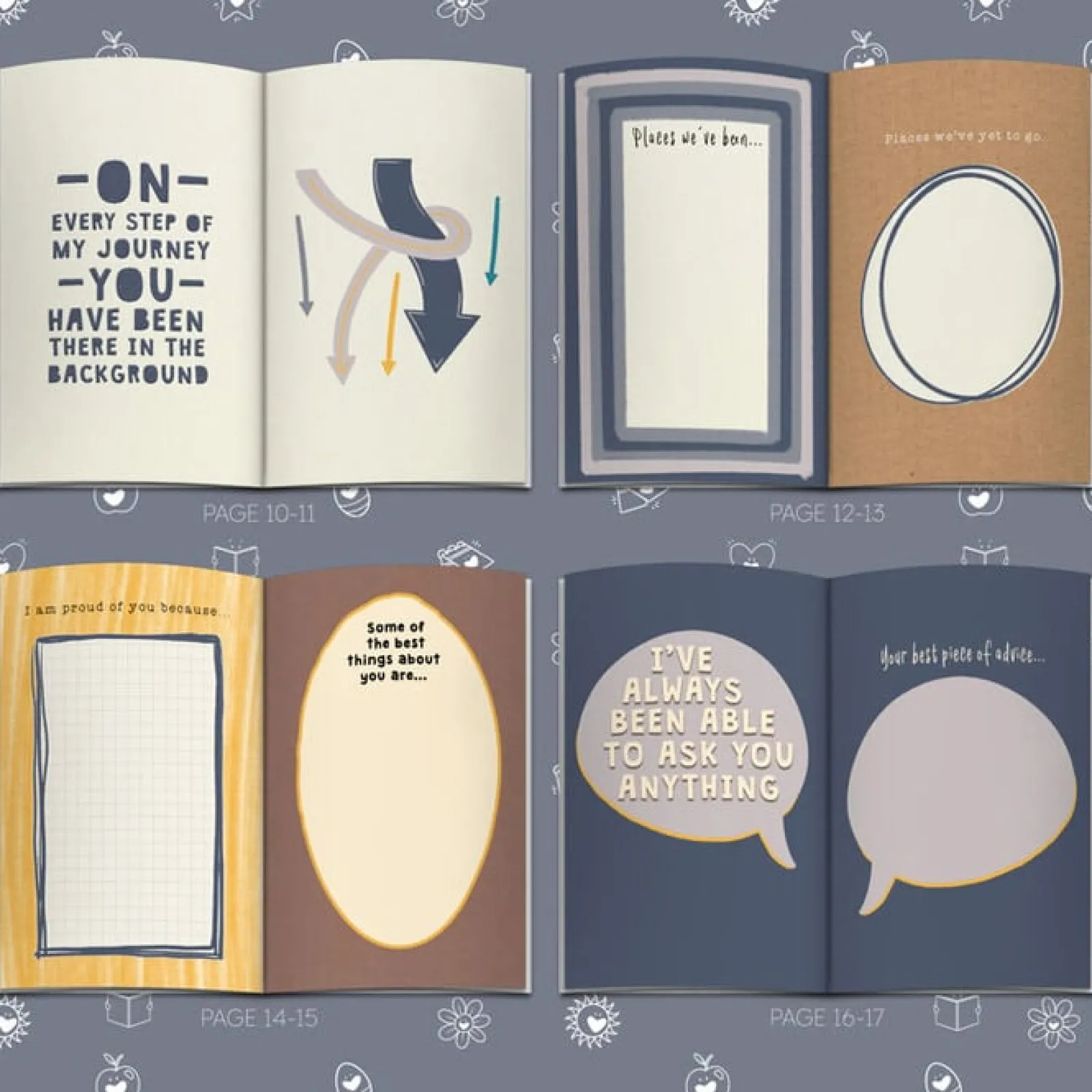 Sale Personalised Fill In With Your Words Book About Dad Books|Gifts For Him