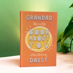 Card Factory Personalised Fill In With Your Words Book About Grandad