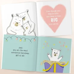 Hot Personalised First Christmas Children's Book Kids Books|Gifts For Babies