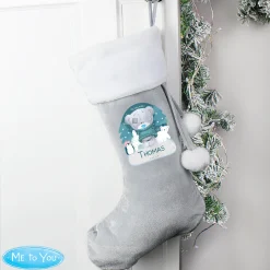 Personalised First Christmas Tiny Tatty Teddy Stocking Kids Gifts For Babies|Gifts For Kids