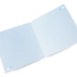 Card Factory Personalised First Communion Card - Blue Stars