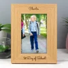 Kids Card Factory Personalised First Day of School Wooden Photo Frame