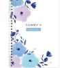 Card Factory Personalised Floral A5 Ringbound Notebook