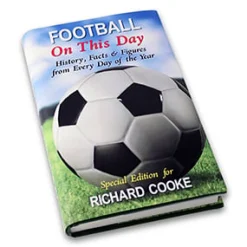 Best Personalised Football 'On This Day' Book Books|Christmas Gifts
