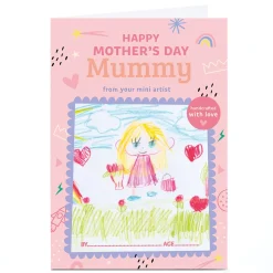 Hot Personalised Frances Wilson Mother's Day - Mini Artist, Mummy Photo