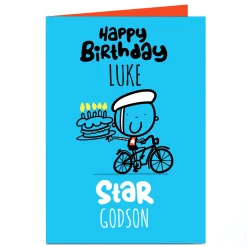 Sale Personalised Fruitloops Birthday Card - Star Relation Kids For Kids|Birthday