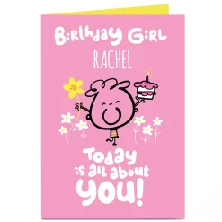 Kids Card Factory Personalised Fruitloops Birthday Card - Birthday Girl