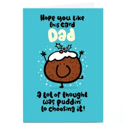 Personalised Fruitloops Christmas Card - Dad Funny|Christmas