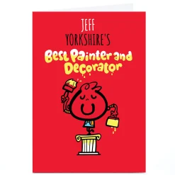 Clearance Personalised Fruitloops Card - Best Painter & Decorator Any Occasion|New Job