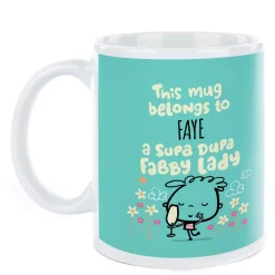 New Personalised Fruitloops Mug - Supa Dupa Fabby Lady Personalised Mugs|Mugs