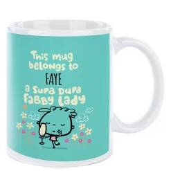 New Personalised Fruitloops Mug - Supa Dupa Fabby Lady Personalised Mugs|Mugs