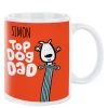Card Factory Personalised Fruitloops Mug - Top Dog Dad