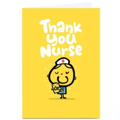 Sale Personalised Fruitloops Thank You Card - Nurse Thank You