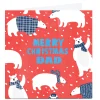 Discount Personalised Gingerbread Christmas Card - Polar Bears Premium Square|Christmas