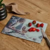 Card Factory Personalised Glass Photo Chopping Board