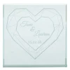 Discount Personalised Glass Token - Geometric Heart, Date Personalised Jewellery And Keepsakes|Jewellery & Keepsakes