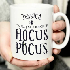Online Personalised Halloween Hocus Pocus Mug Mugs|Gifts For Him