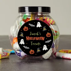 Card Factory Personalised Halloween Sweets Jar