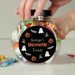 Card Factory Personalised Halloween Sweets Jar