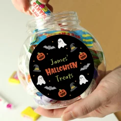 Card Factory Personalised Halloween Sweets Jar