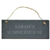 Card Factory Personalised Hanging Slate Sign - Any Message