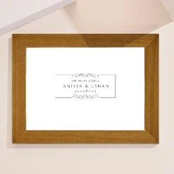 Sale Personalised Happy Couple Landscape Print Personalised Canvas & Wall Art|Photo Prints & Wall Art