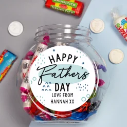 Card Factory Personalised Happy Father's Day Sweet Jar
